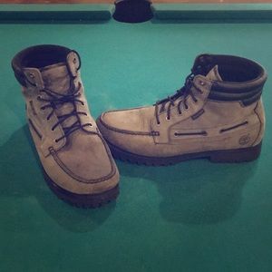 Grey Suede Timberland Boots 11.5